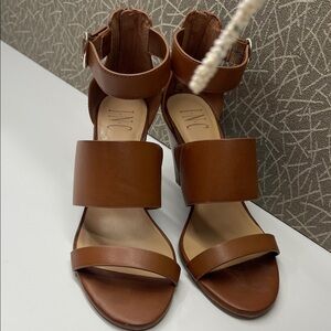 INC International Concepts Tan Heeled Sandals